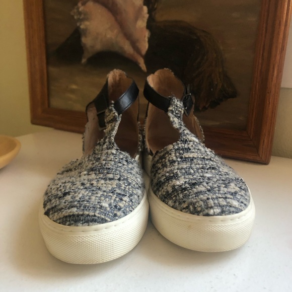 Anthropologie Tweed Mary Jane Sneakers - Picture 3 of 10